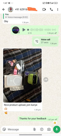 WhatsApp customer review 9