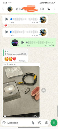 WhatsApp customer review 5